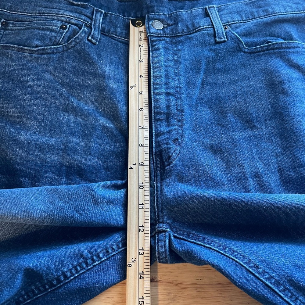 Levi's 541 Athletic Fit Mens 40x32 (Actual 30.5") Medium Wash Denim Blue Jeans - Picture 8 of 12